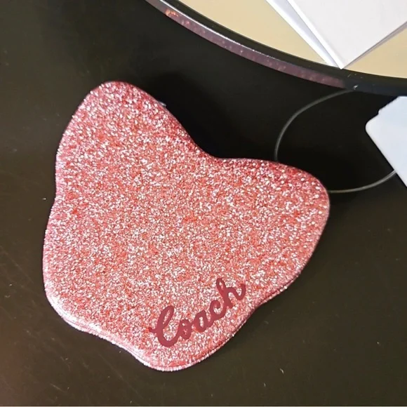 Coach Glitter Butterfly Compact Mirror - Picture 6 of 7